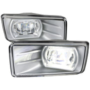 2007-2014 Chevy Avalanche/Silverado/Suburban/Tahoe LED Fog Lights Chrome