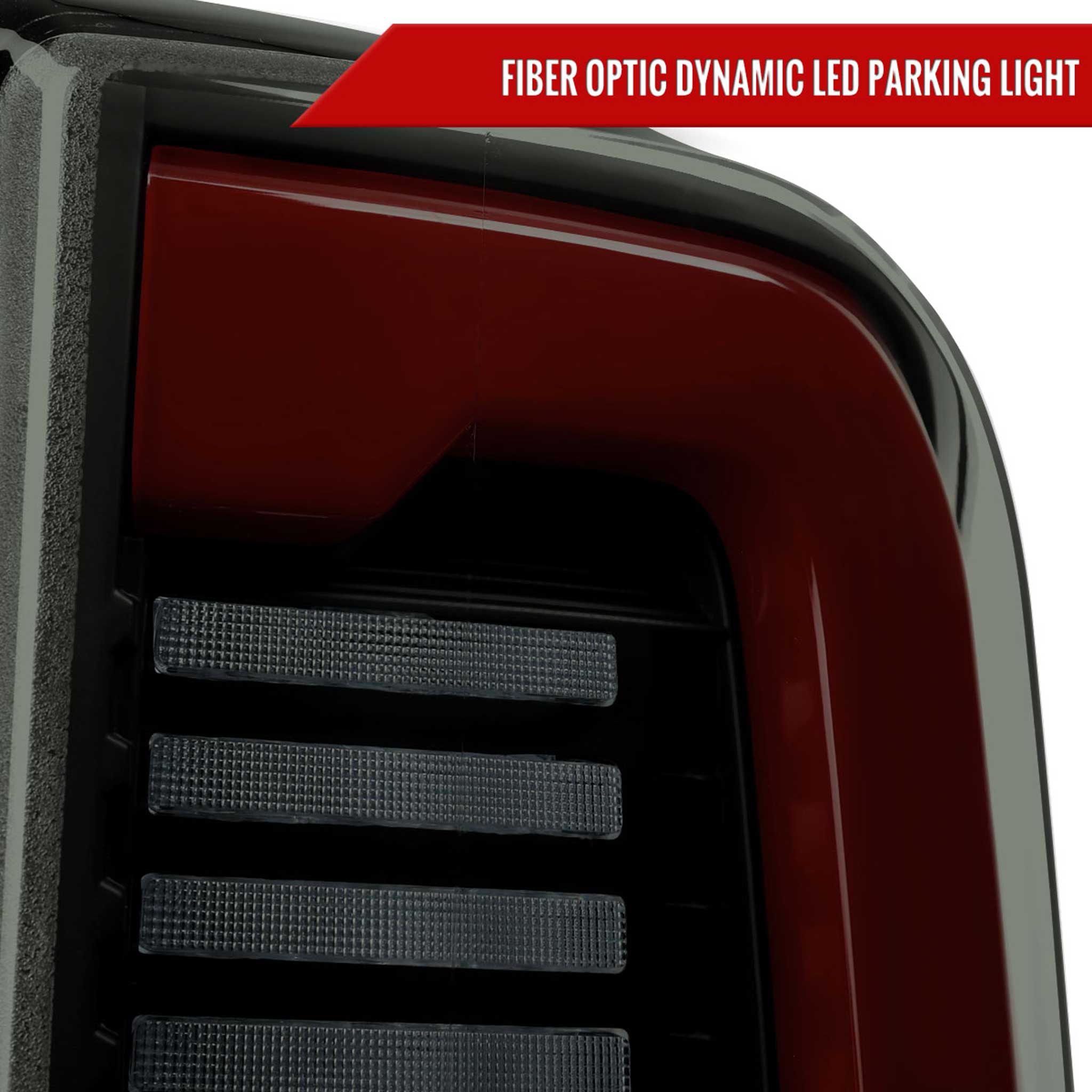 For Dodge RAM 2500/3500 2019-2024 LED Sequential Signal Tail Lights Black Housing Smoked Lens