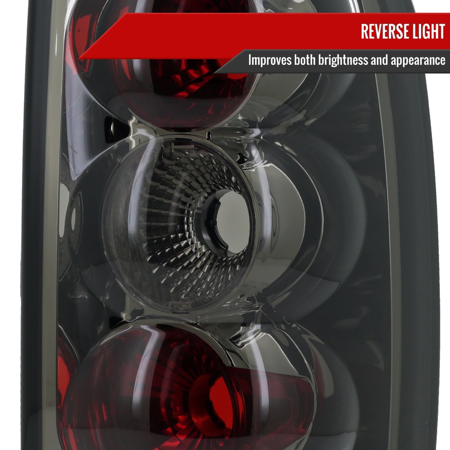 2000-2006 Chevy Suburban/Tahoe GMC Yukon/Yukon XL Tail Lights Chrome/Smoke