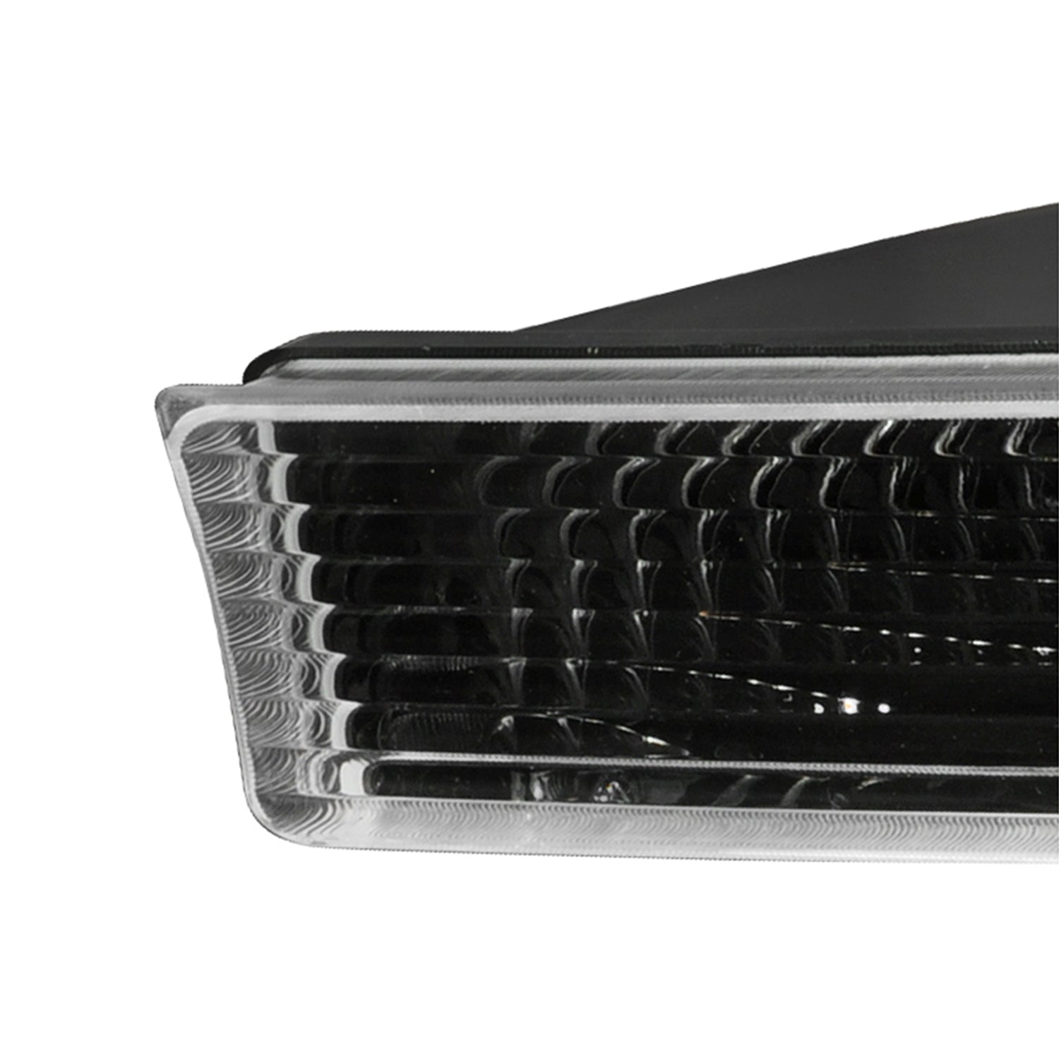 1999-2004 Ford F-250/350/450/550/Excursion Corner Lights Matt Black/Clear