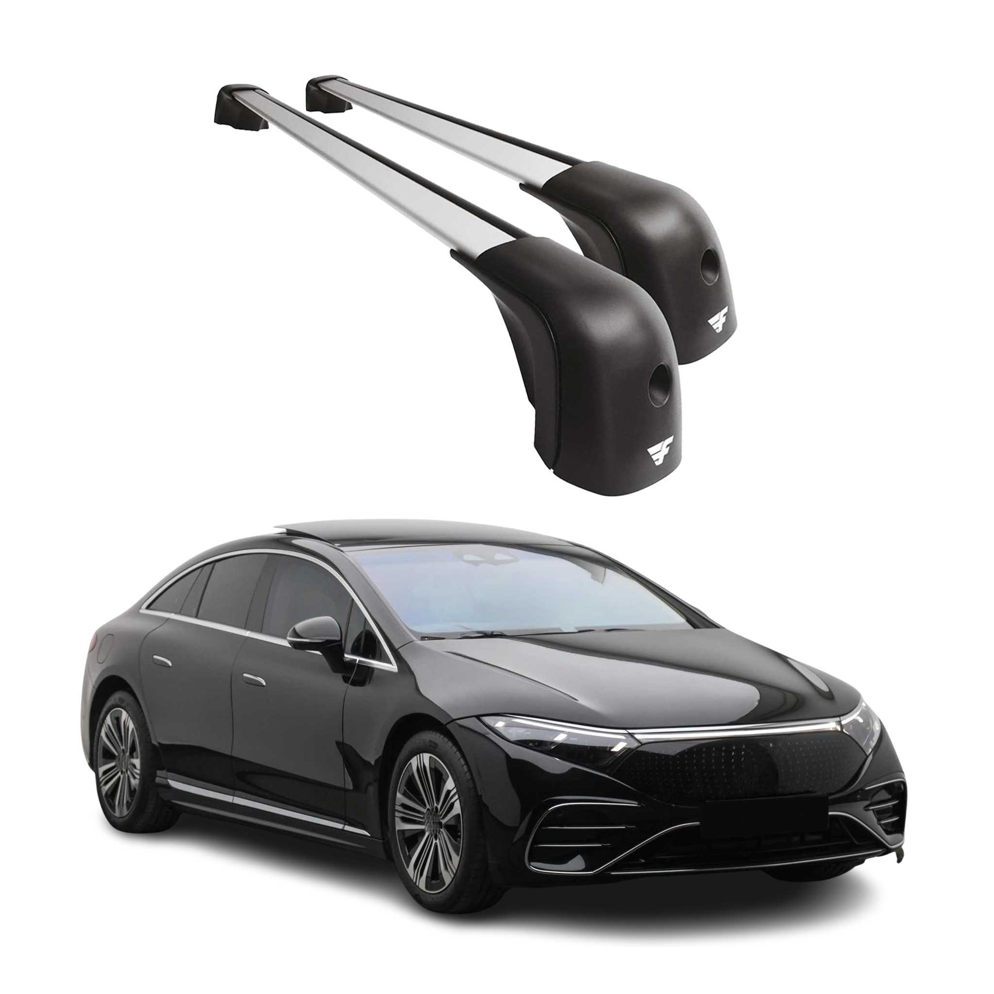 2022-2025 Mercedes EQS V297 Roof Racks Cross Bars Silver