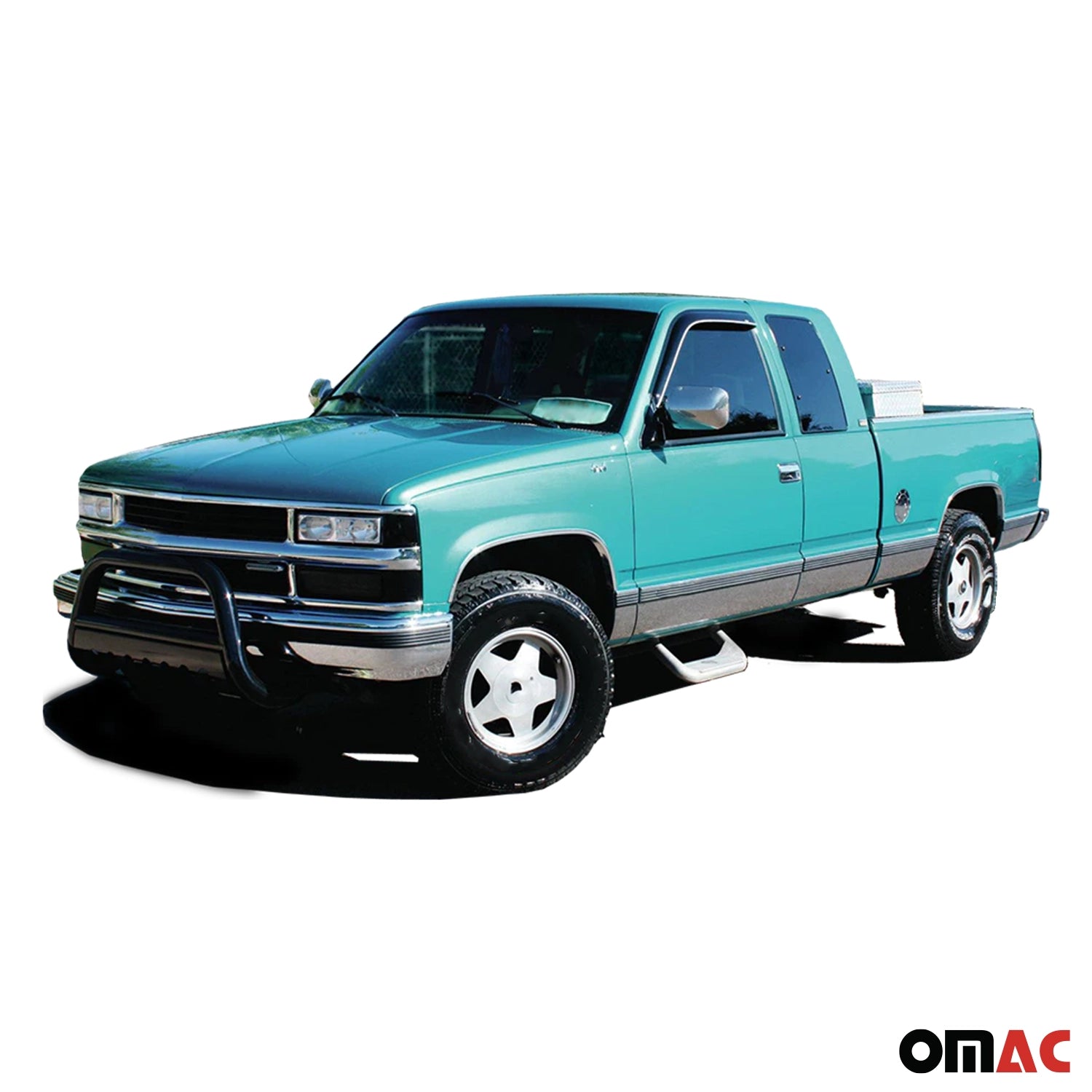1992-1999 Chevrolet Silverado Extended Cab long bed Stainless Rocker Panel Trim 10Pc