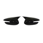 2014-2018 Kia Forte Side Mirror Cover Caps Sedan Piano Black 2 Pcs