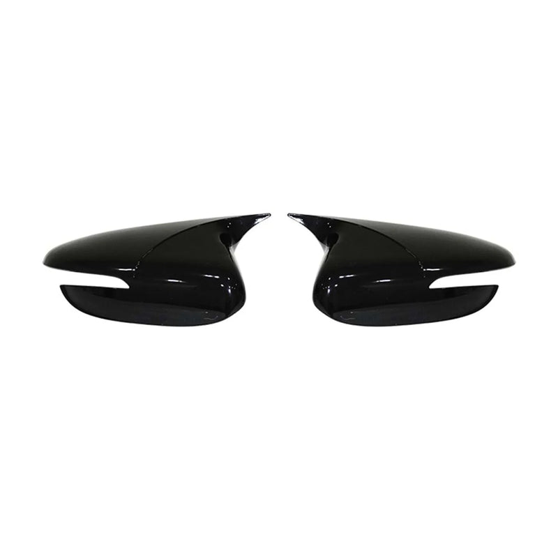 2014-2018 Kia Forte Side Mirror Cover Caps Sedan Piano Black 2 Pcs