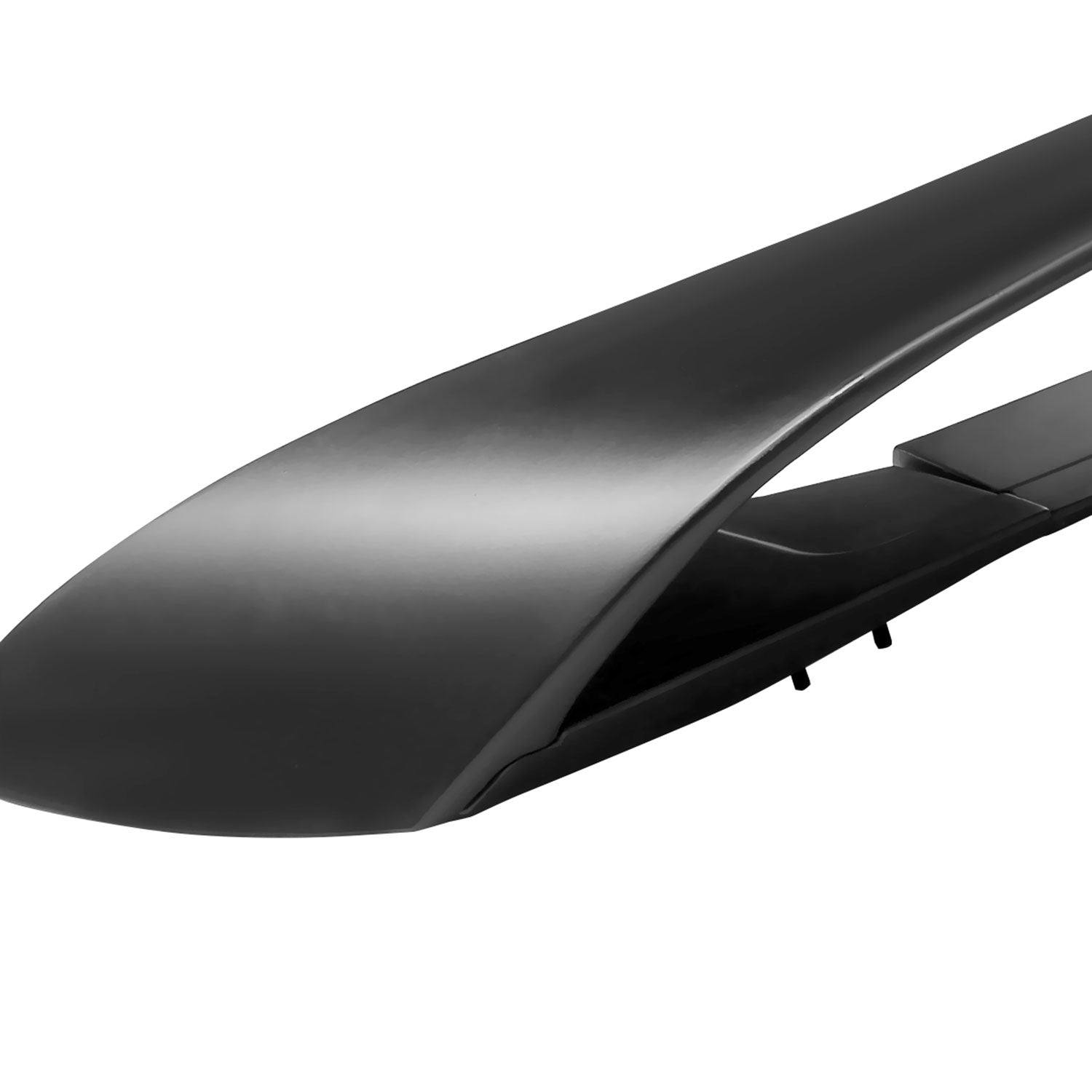 2015-2022 Ford Mustang Matte Black ABS GT350R Style 4PC Rear Spoiler Wing