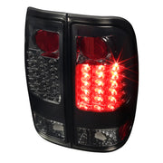1997-2007 Ford F-150/F-250/350/450/550 Styleside LED Tail Lights Chrome/Smoke