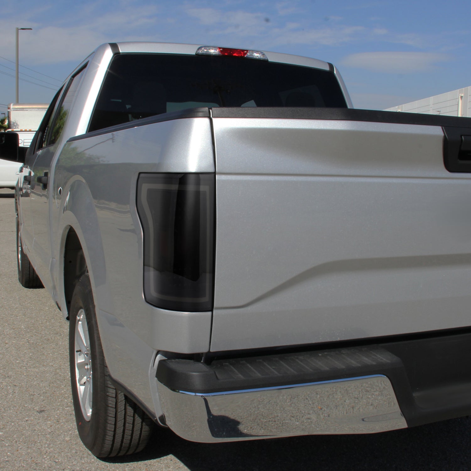 2015-2017 Ford F-150 LED Tail Lights Glossy Black Housing/Smoke Lens