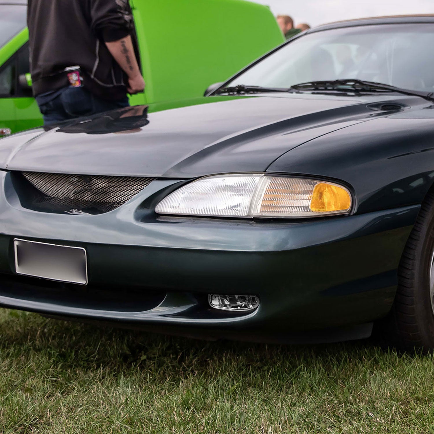 1994-1998 Ford Mustang V6 899 Fog Lights Kit Chrome Housing/Clear Lens