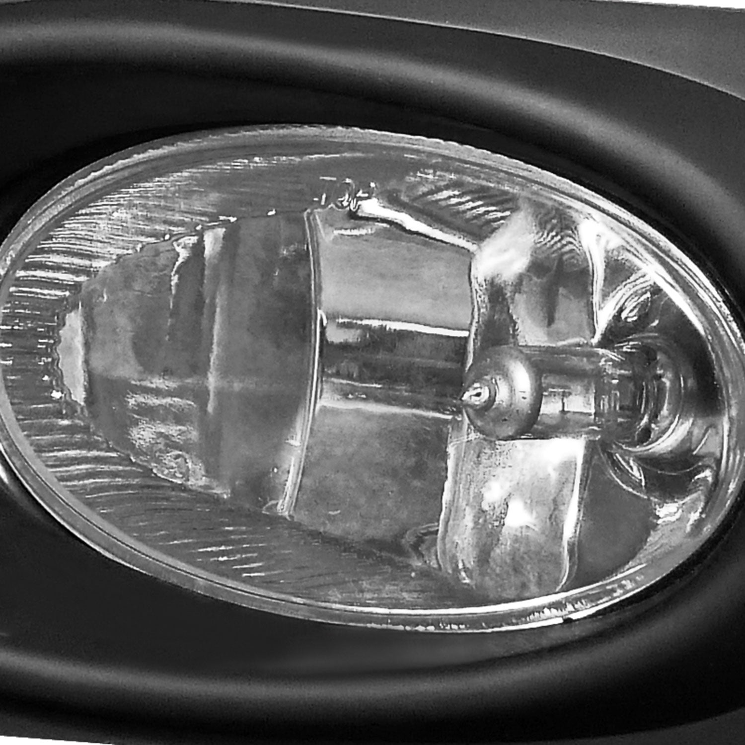 2006-2007 Honda Accord Sedan H11 Fog Lights Kit Chrome Housing/Clear Lens