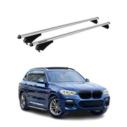 2018-2024 BMW X3 G01 Roof Rack Cross Bars Silver