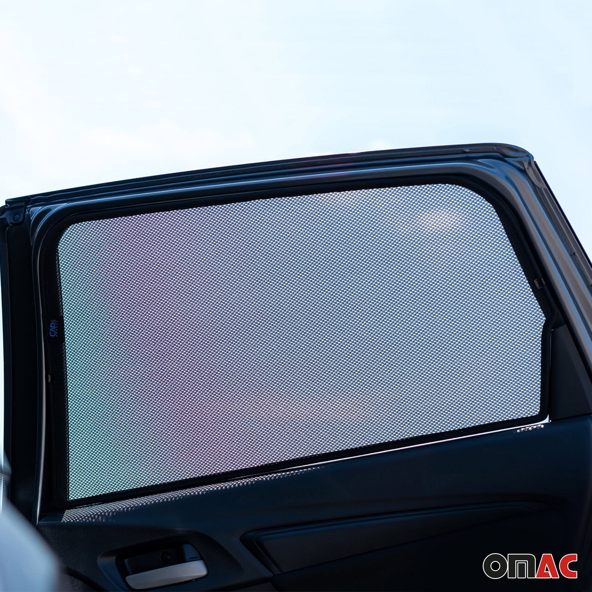 2015-2020 Honda Fit Side Rear Window Curtain Mesh Black 2Pcs