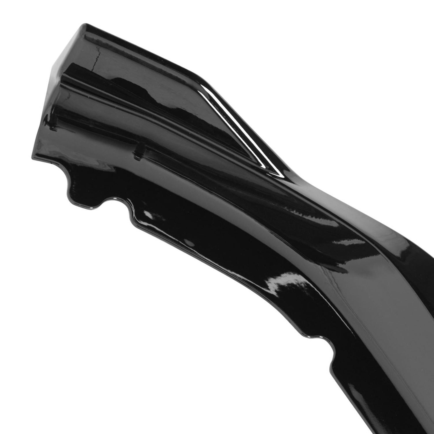 2016-2018 Nissan Altima Sedan Glossy Black 3PC Front Bumper Lip Splitter Kit