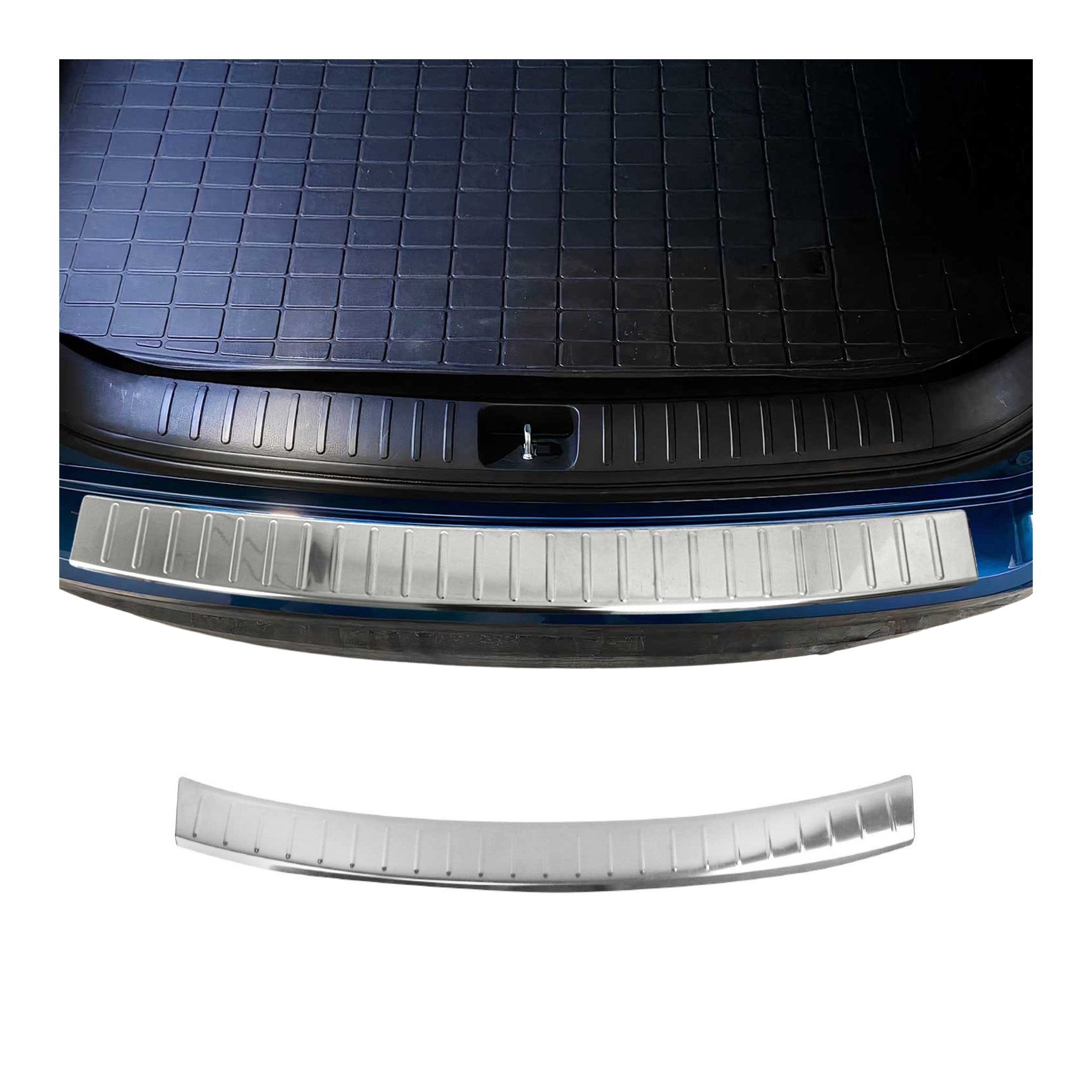 2019-2021 Hyundai Tucson Rear Bumper Guard Stainless Steel Glossy