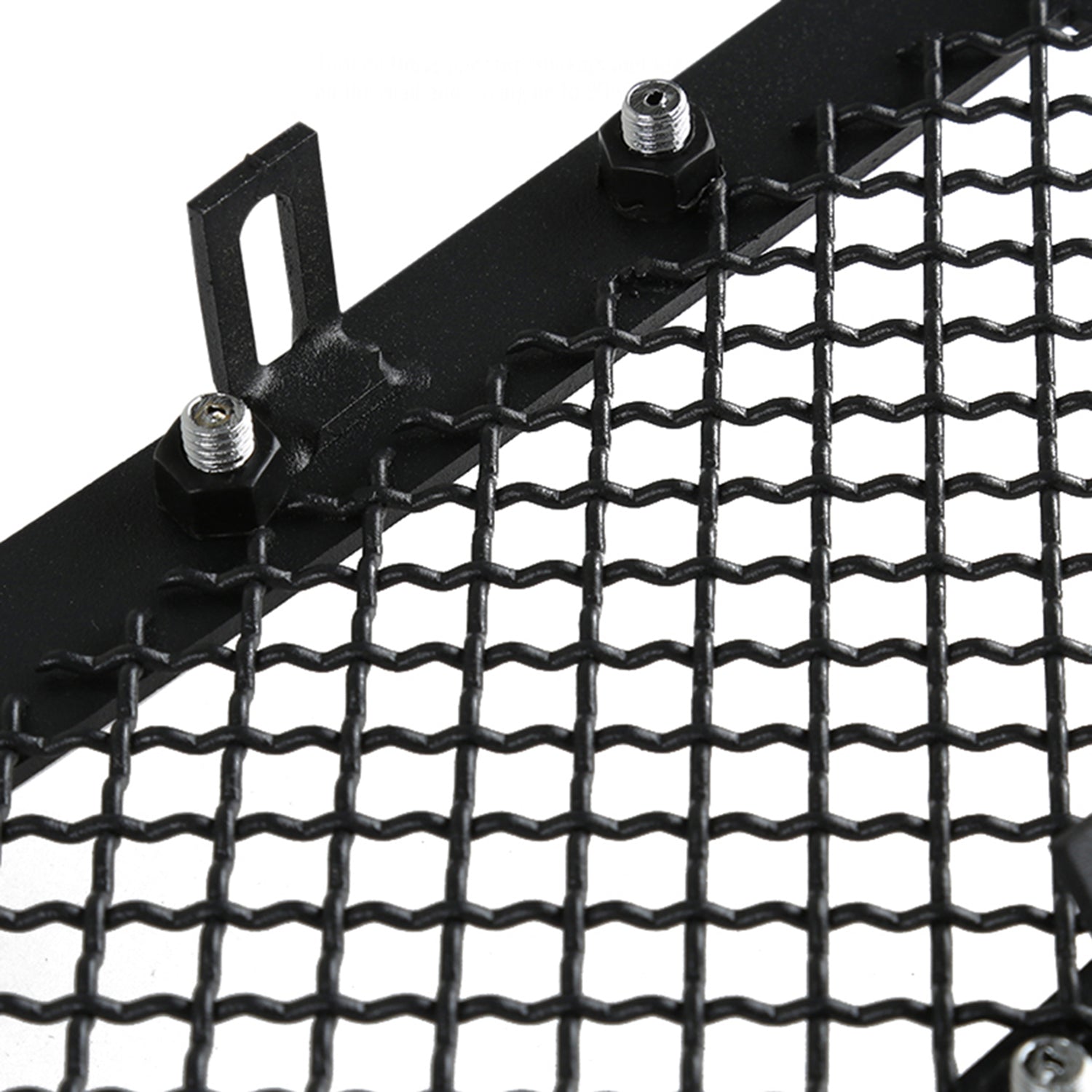 2016-2018 Chevy Silverado 1500 Rivet Style Black Steel Mesh Grille Insert
