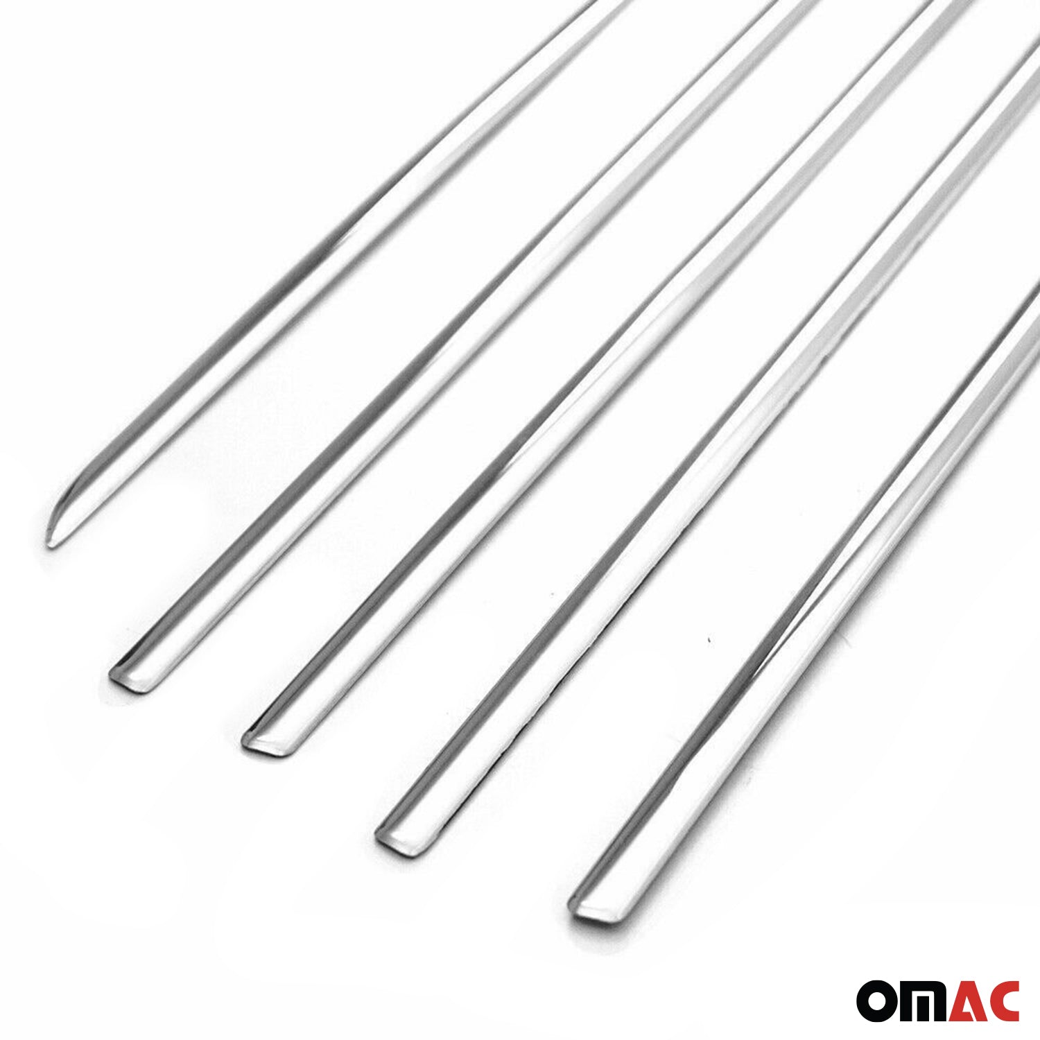 2010-2013 Lexus GX 460 Window Molding Trim Streamer Stainless Steel Silver 6 Pcs