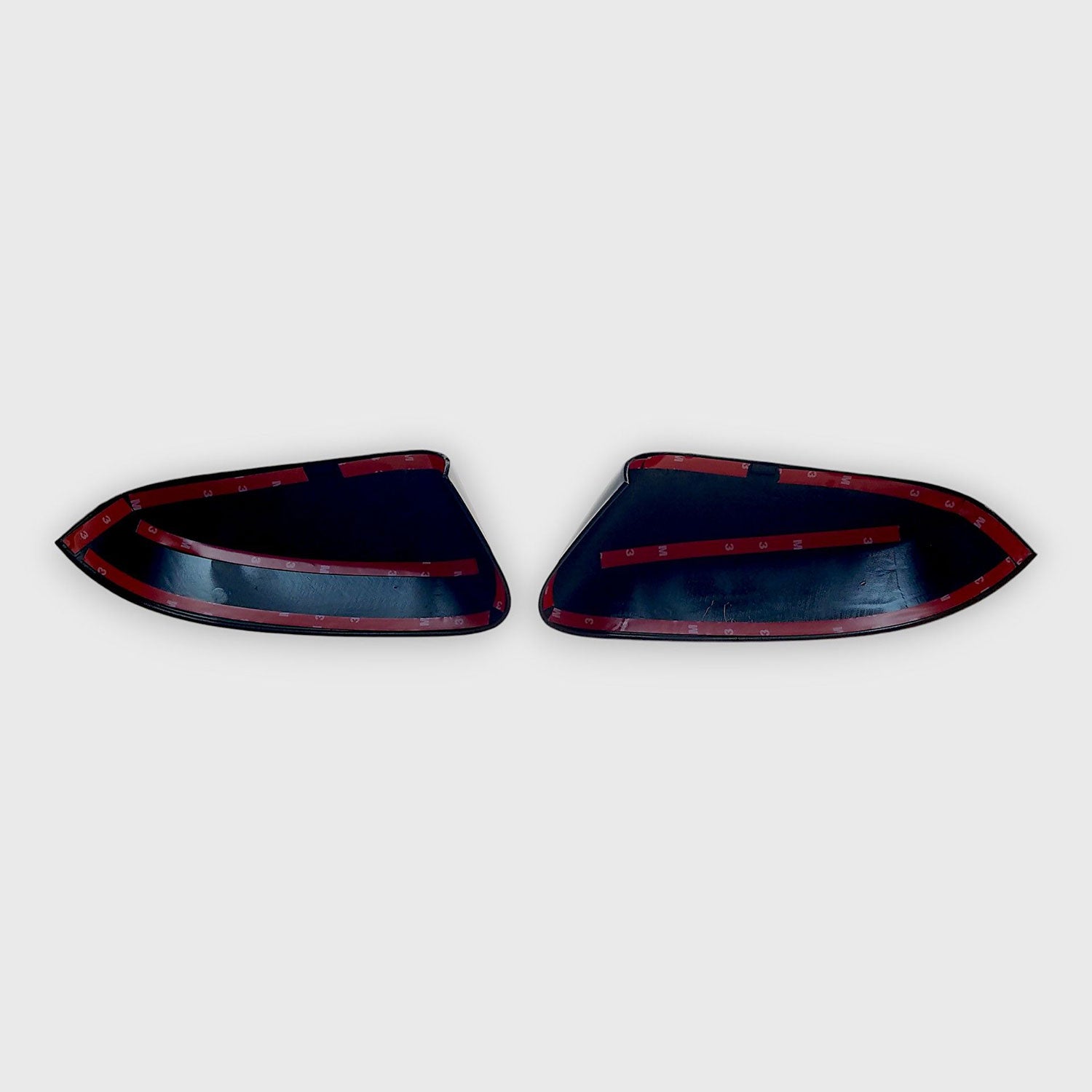 2016-2019 Ford Explorer Mirror Cover Caps Gloss Black 2Pcs ABS Plastic