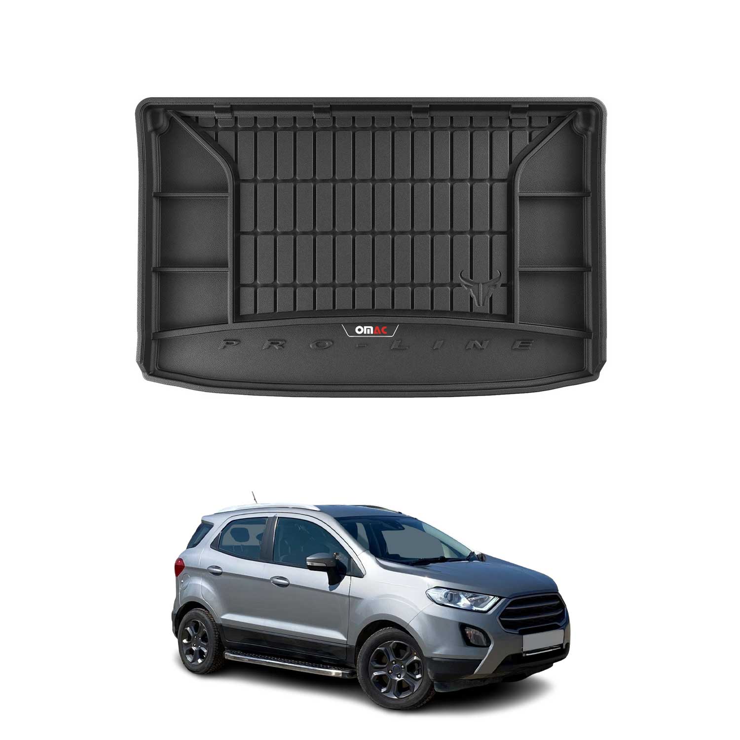 2018-2022 Ford EcoSport Premium Cargo Liner Trunk Mat All Weather Heavy Duty Upper Trunk
