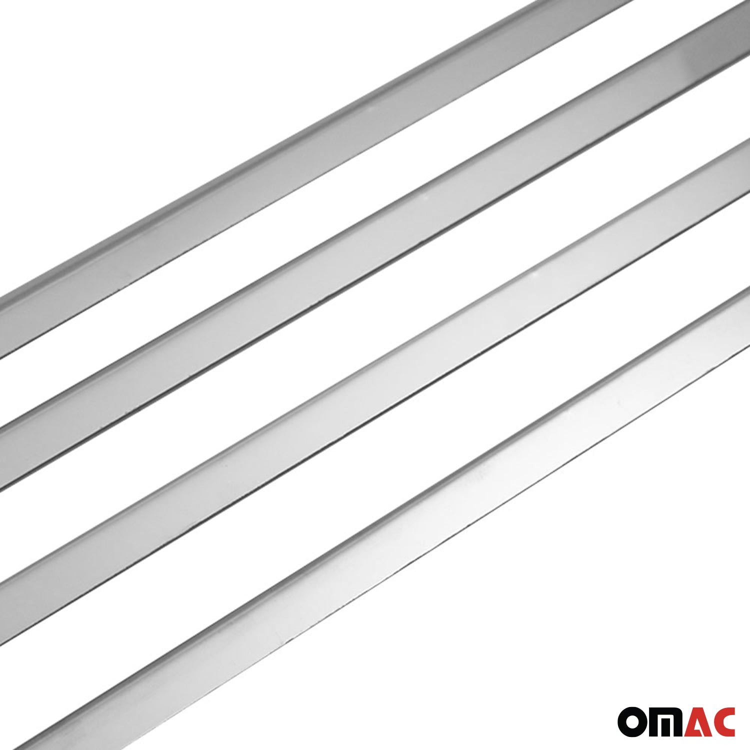 2008-2015 Land Rover LR2 Window Molding Trim Streamer Stainless Steel 4x