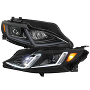 2019-2024 Chevy Malibu Sequential LED Turn Signal Projector Headlights Smoke