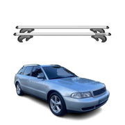 1996-2000 Audi A4 Wagon Roof Rack Cross Bars Black Carrier 2 Pcs