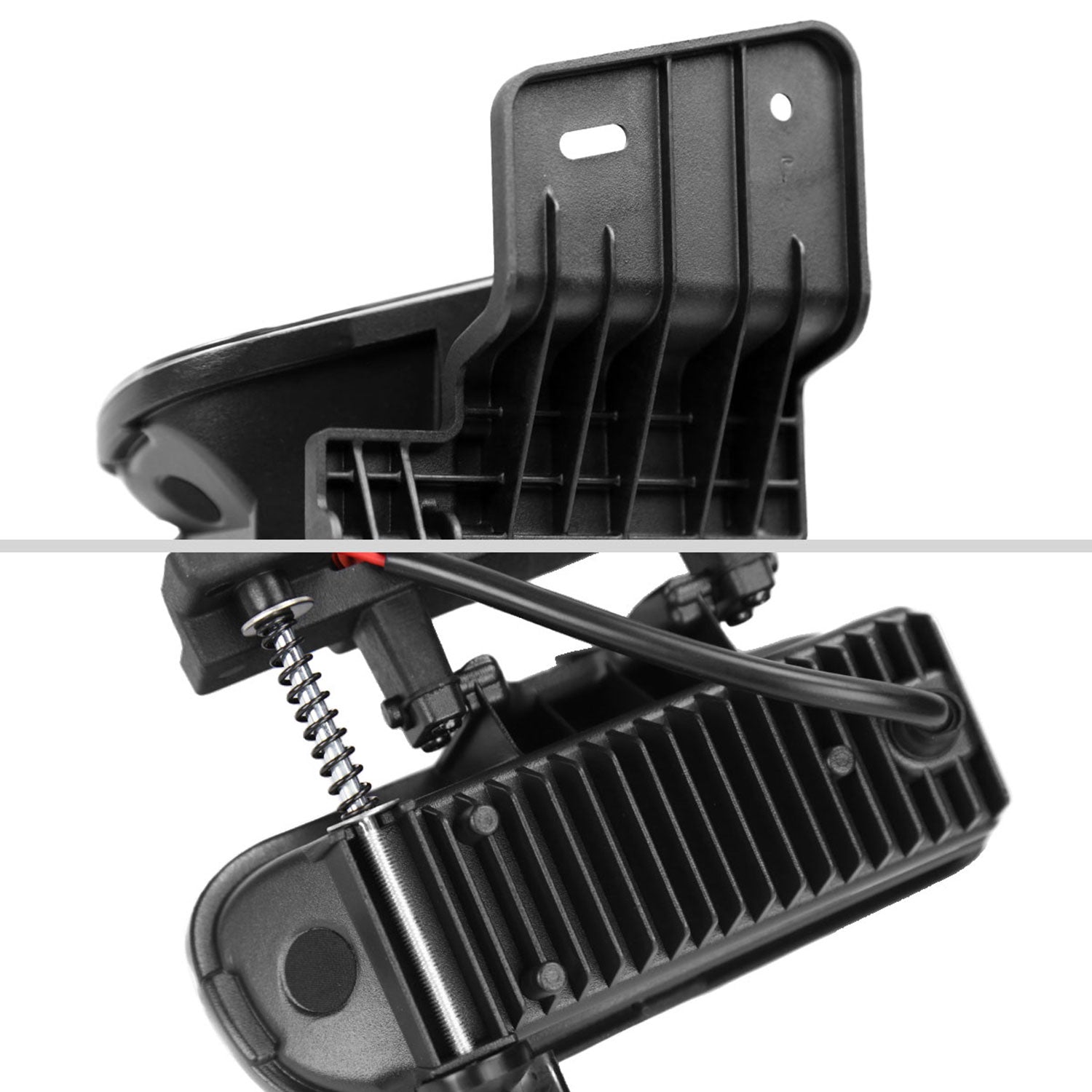 1999-2002 Chevy Silverado 1500/2500/3500 LED Fog Lights kit Glossy Black