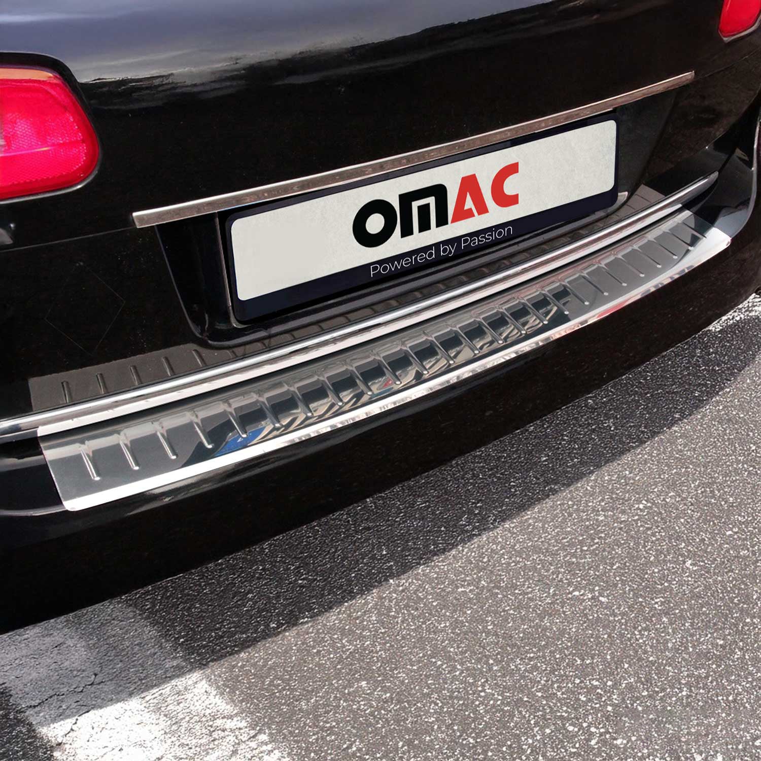 2006-2010 VW Passat B6 Wagon Rear Bumper Sill Cover Protector Stainless Steel