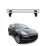 2011-2018 Porsche Cayenne Roof Rack Cross Bars Silver