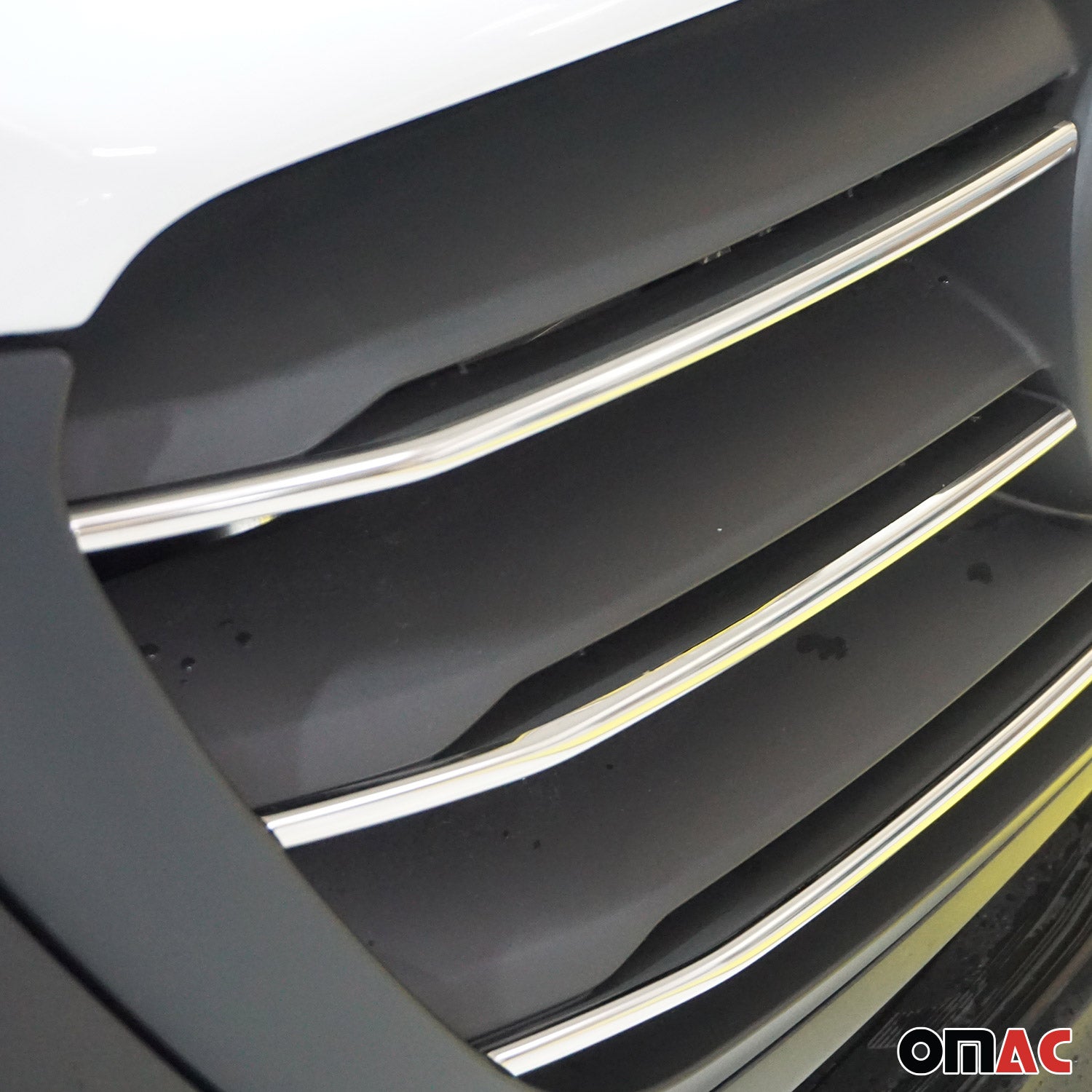 2019-2025 Mercedes Sprinter W907 910 Front Bumper Grill Trim Stainless Steel 5x