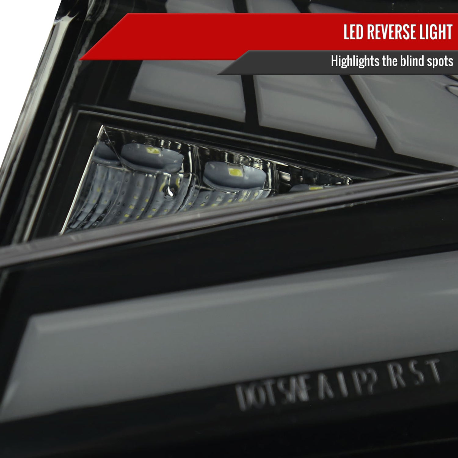 2018-2022 Honda Accord Sedan SQ2 LED Signal Tail Lights Glossy Black/Smoke