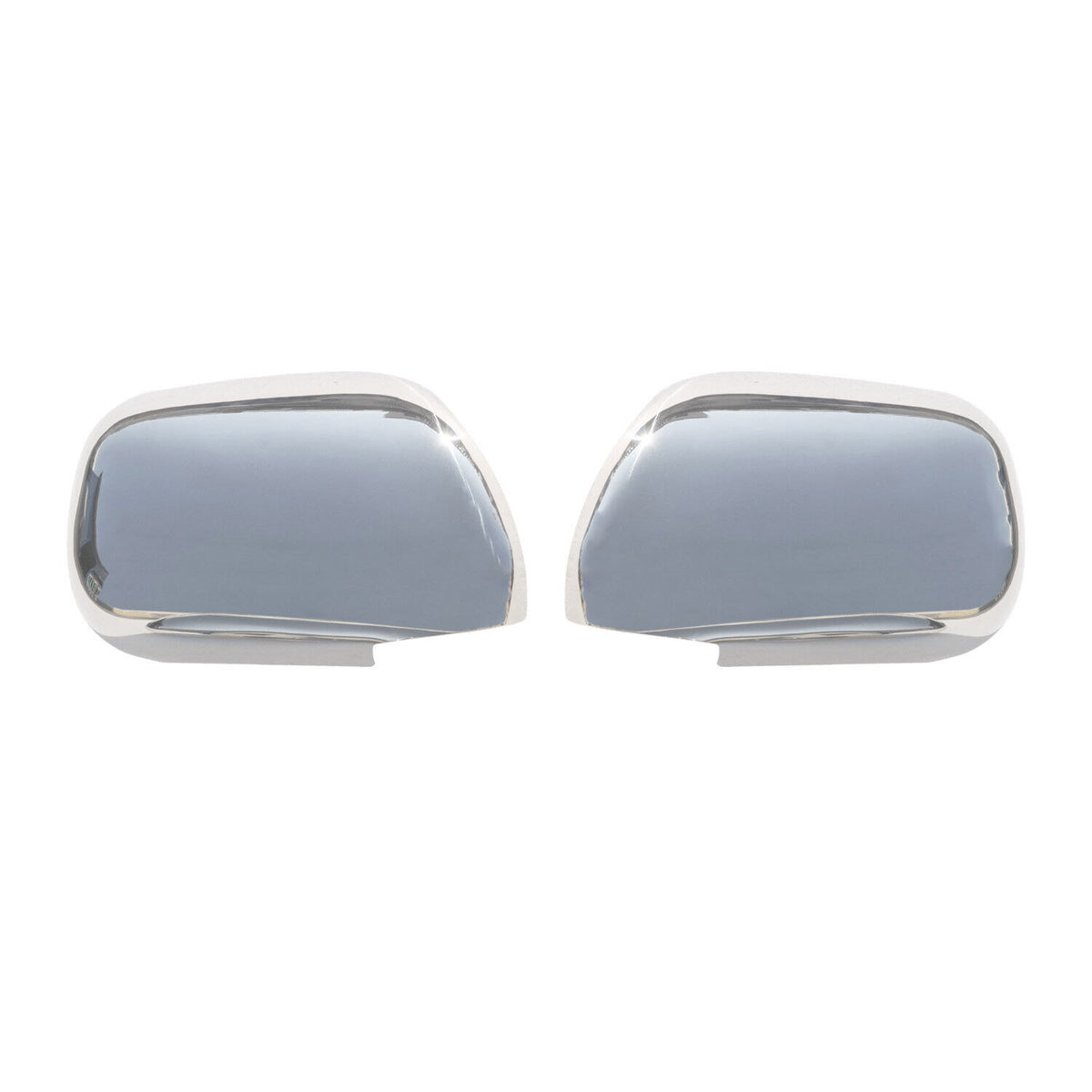 2003-2009 Lexus GX 470 Side Mirror Cover Caps Stainless Steel Silver 2 Pcs