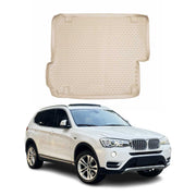 2011-2017 BMW X3 F25 Cargo Liner Trunk Mat All Weather Beige
