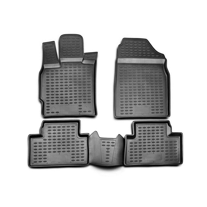 2007-2009 Mazda CX-7 Floor Mats Liners Full Set All Weather Black