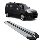2015-2022 RAM ProMaster City Running Boards Side Steps Silver