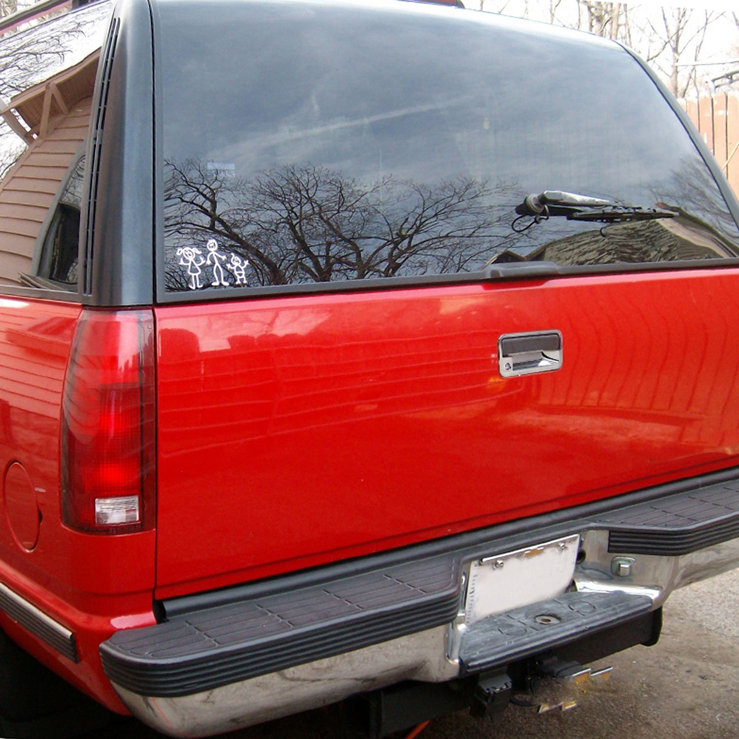 1992-1999 Chevy Tahoe/Suburban GMC Yukon Tailgate Door Handle Covers Chrome