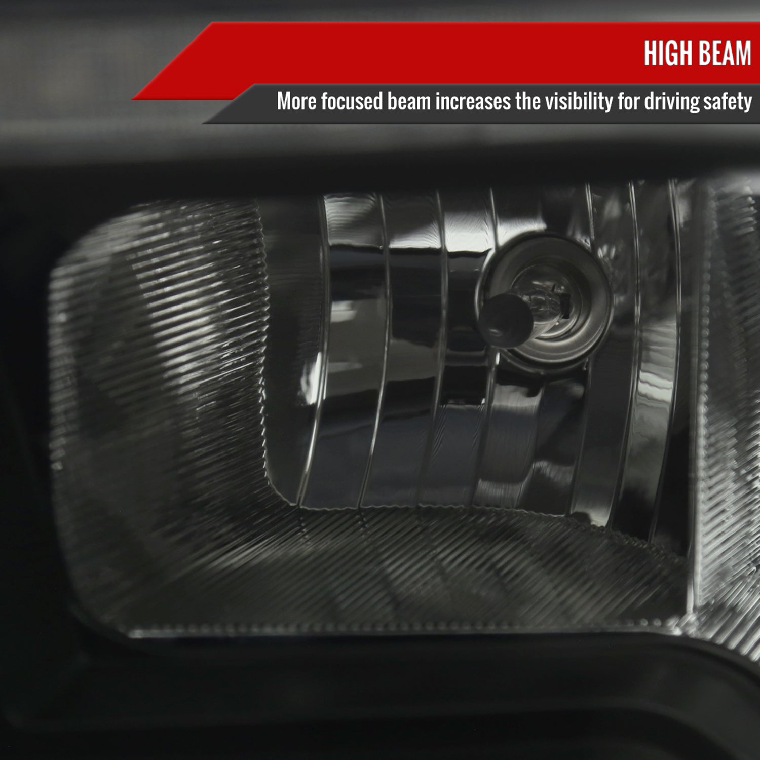 2009-2018 Dodge RAM 1500/ RAM 2500 3500 Dual LED Bar Factory Headlights Black