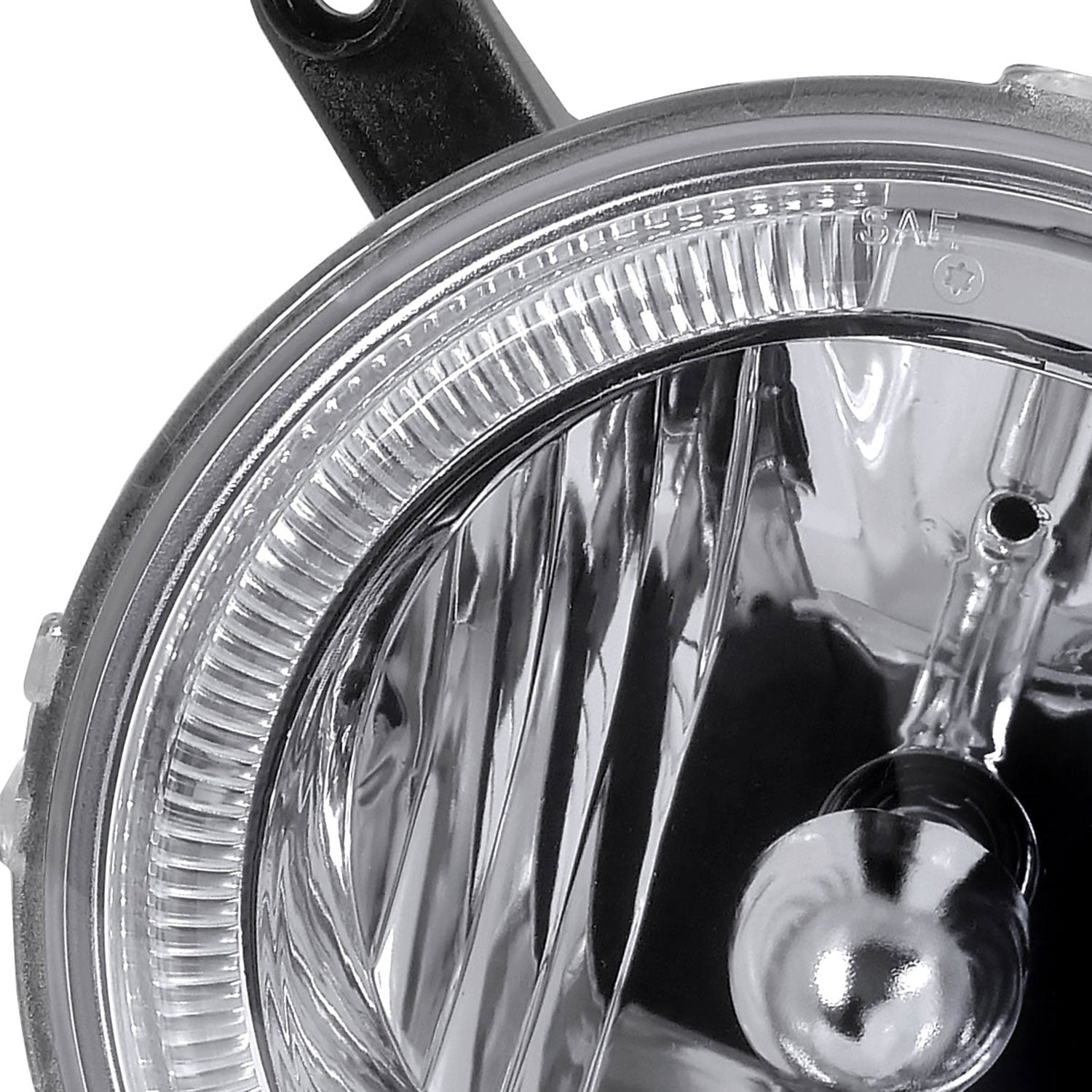 2005-2009 Ford Mustang GT Deluxe/Premium H10 Halo Ring Fog Lights Chrome/Clear