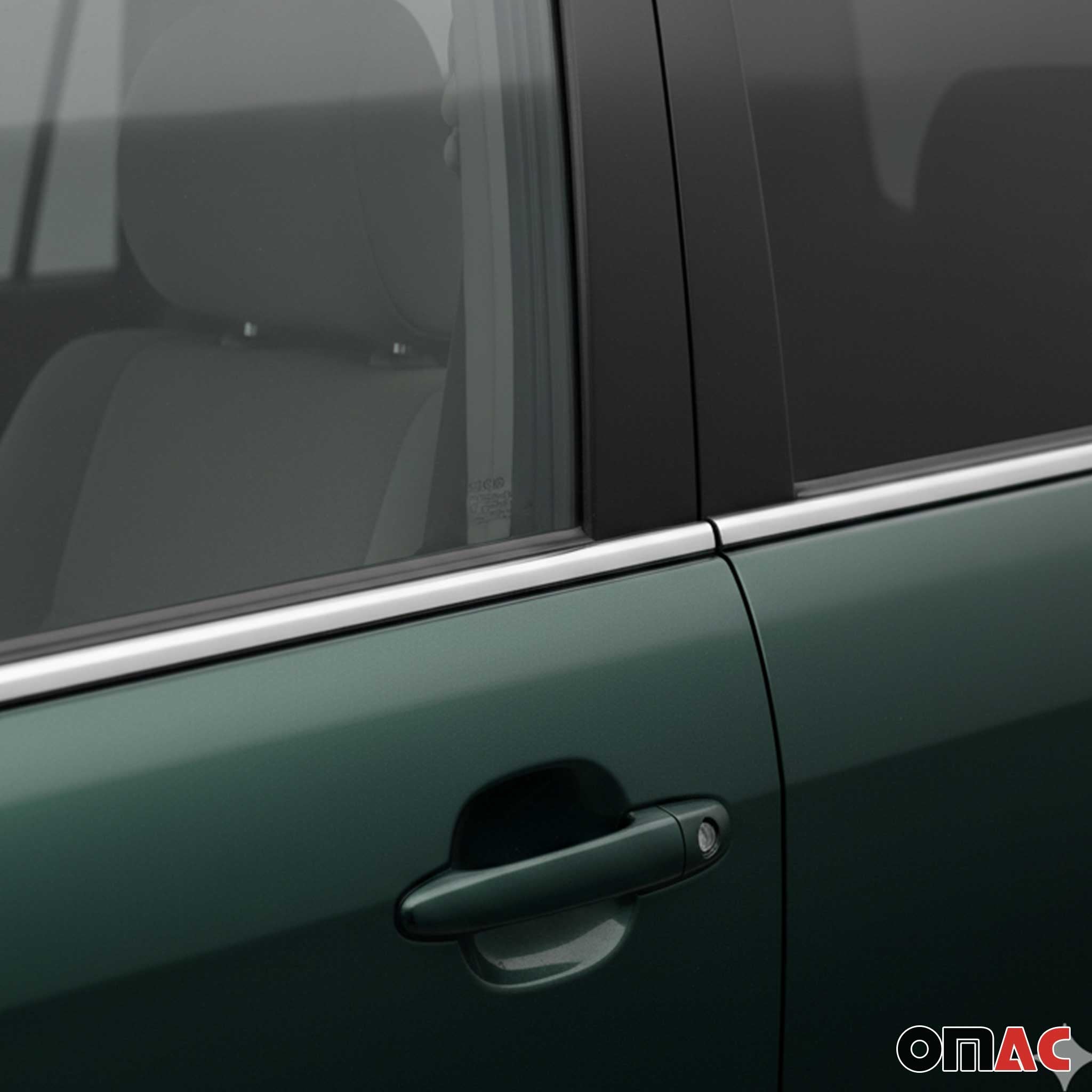 2003-2009 Toyota Land Cruiser Prado Window Molding Trim Streamer Stainless Steel 6x
