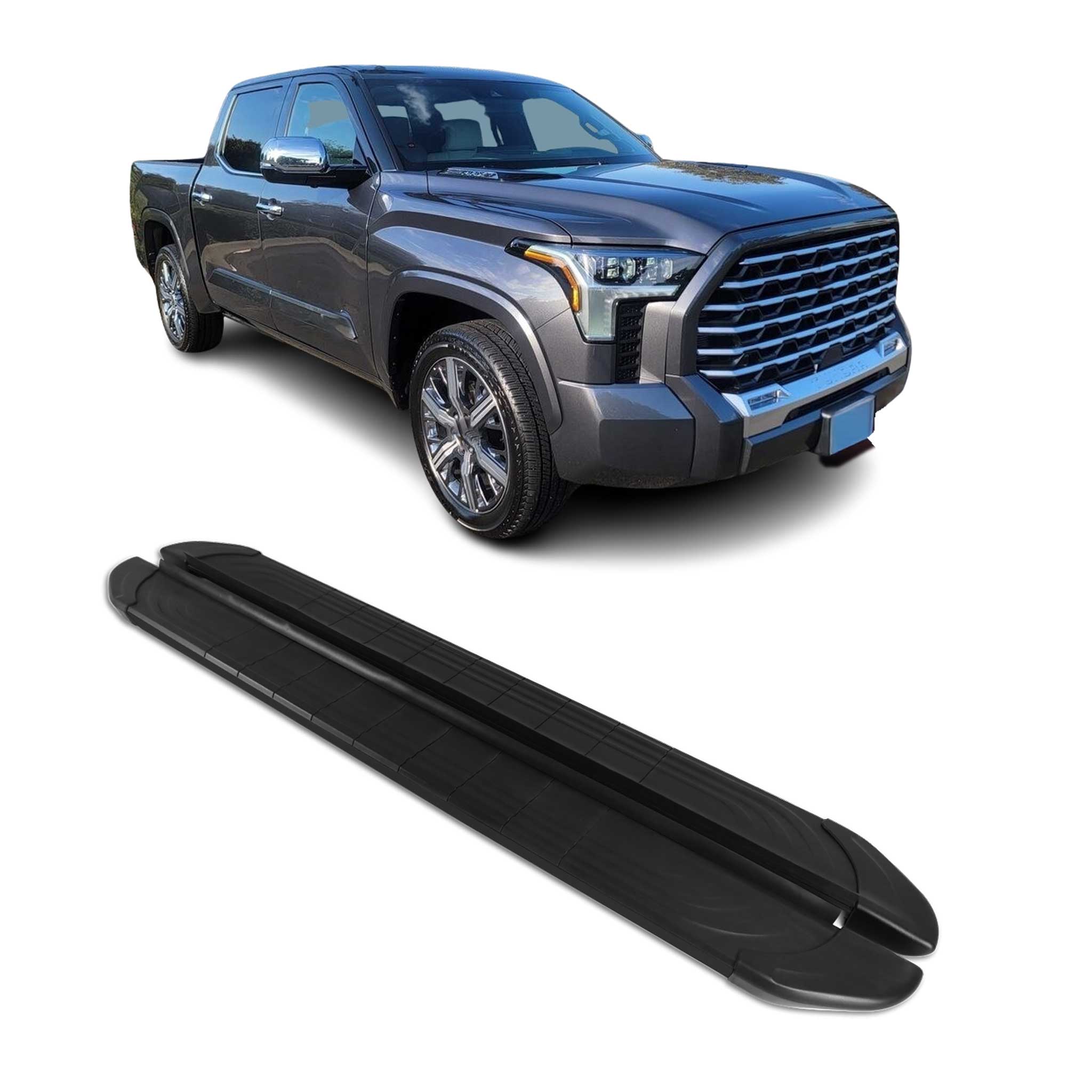 2022-2026 Toyota Tundra III CrewMax Cab Nerf Bars Side Steps Running Boards