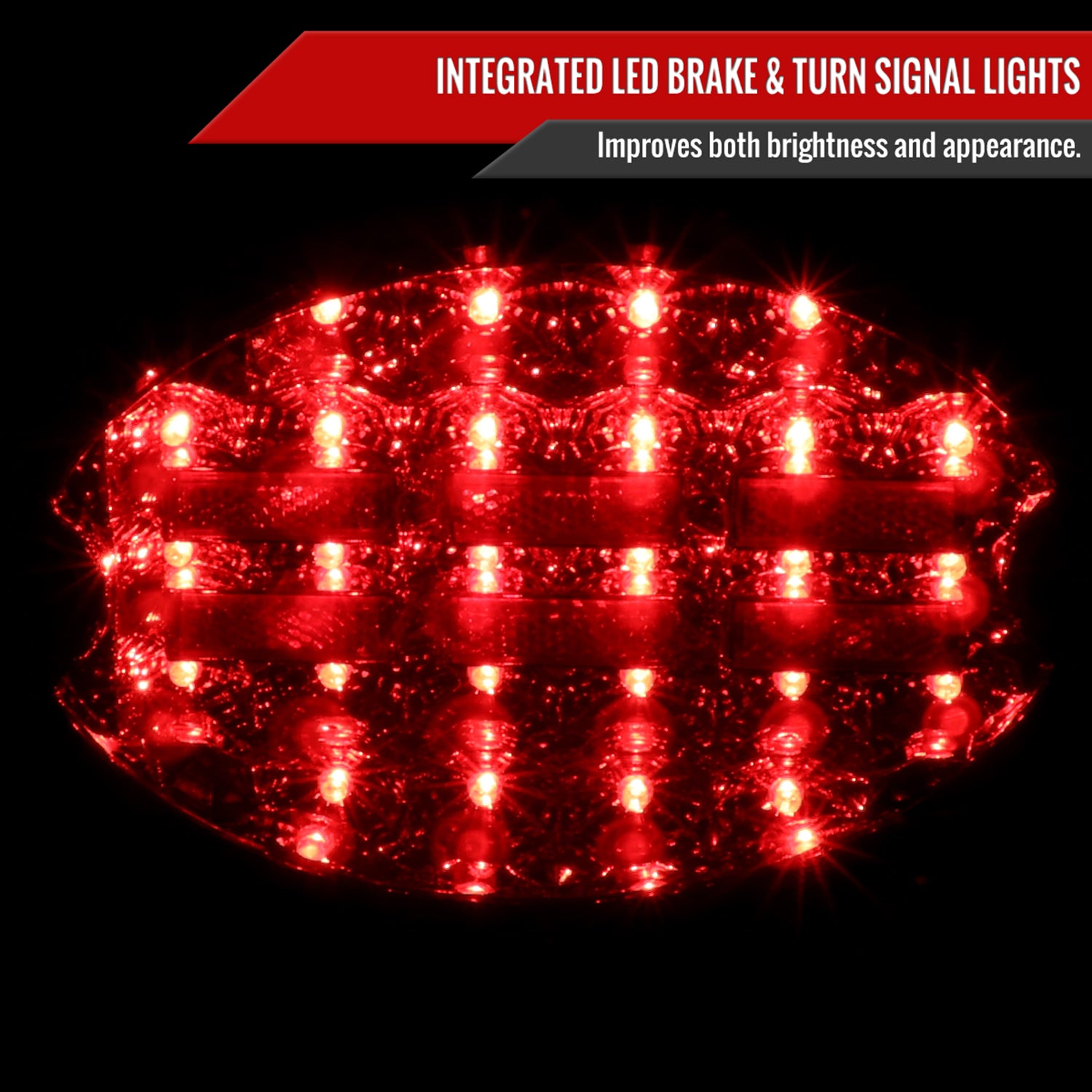 1997-2004 Chevrolet Corvette C5 LED Tail Lights Chrome Housing/Smoke Lens