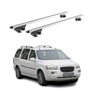 2005-2007 Buick Terraza Roof Rack Cross Bars Silver Carrier 2 Pcs