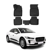 2019-2025 Jaguar I-Pace Floor Mats Liners Full Set All Weather Black