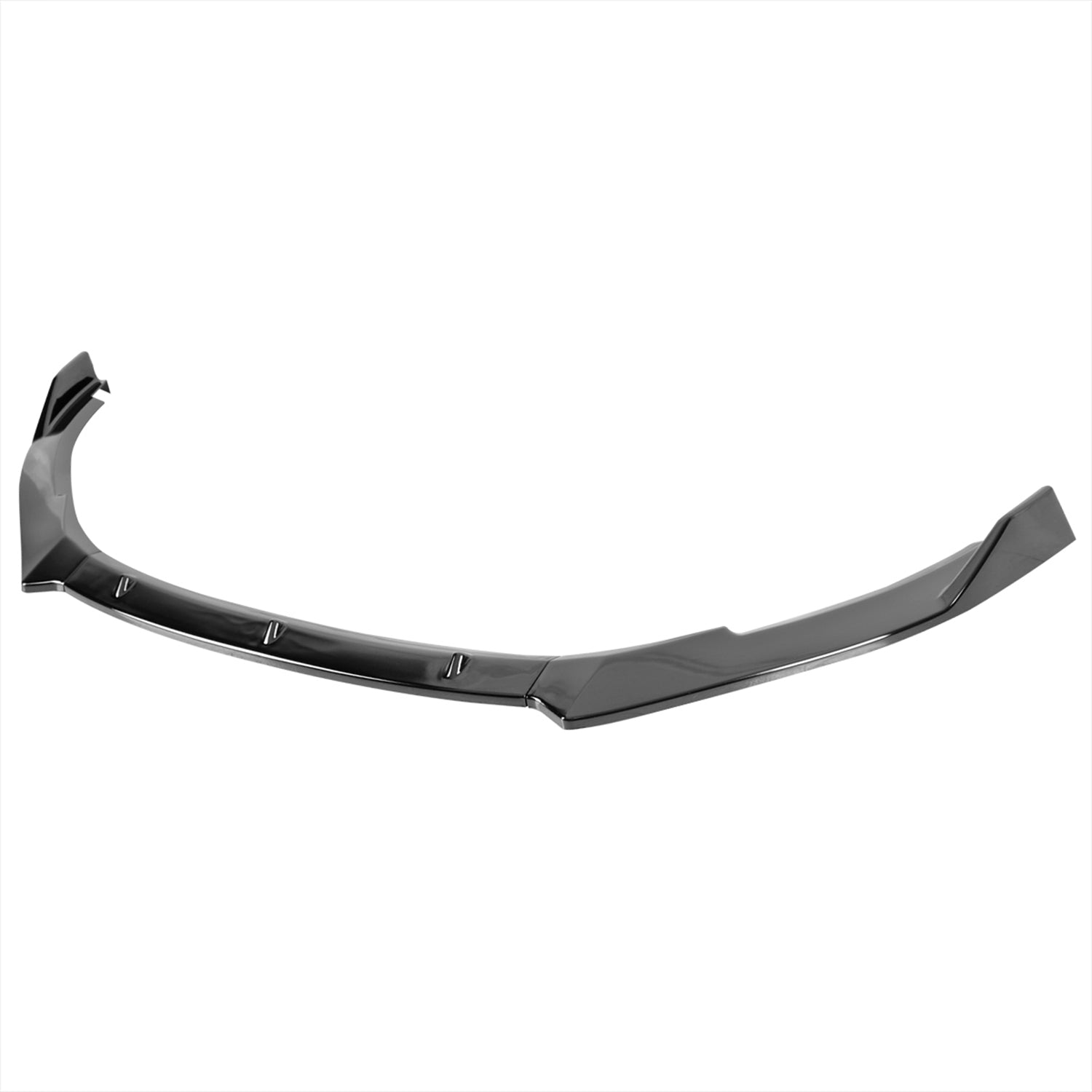 2010-2013 VW Golf/GTI Glossy Black 3Pcs Front Bumper Lip Splitter Kit