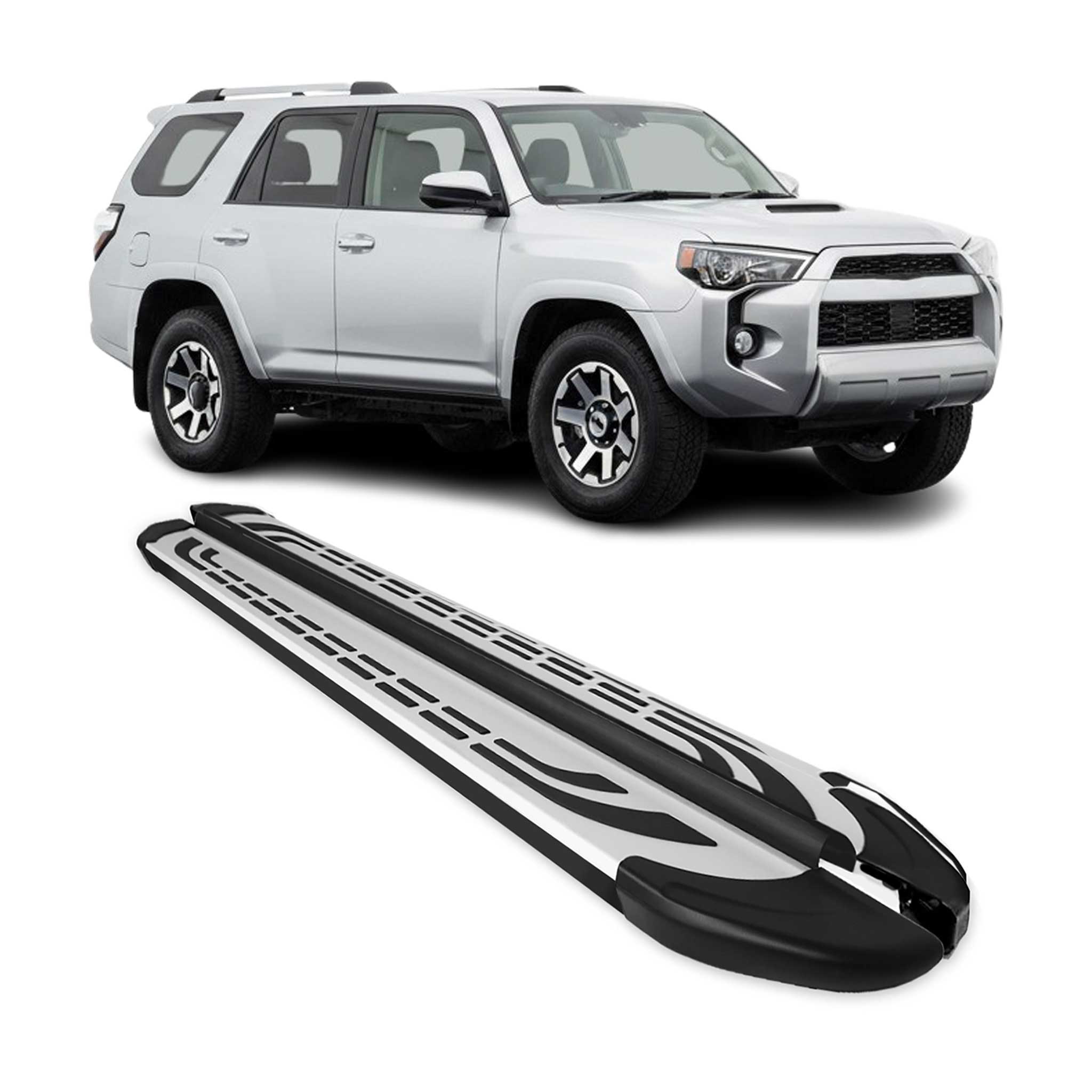 2010-2024 Toyota 4Runner Nerf Bar Side Step Running Boards Alu 2x
