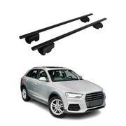 2013-2018 Audi Q3 Roof Rack Cross Bars Silver Luggage Carrier 2 Pcs