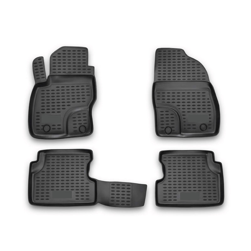 2004-2011 Ford Focus Floor Mats Liners Full Set All Weather Black