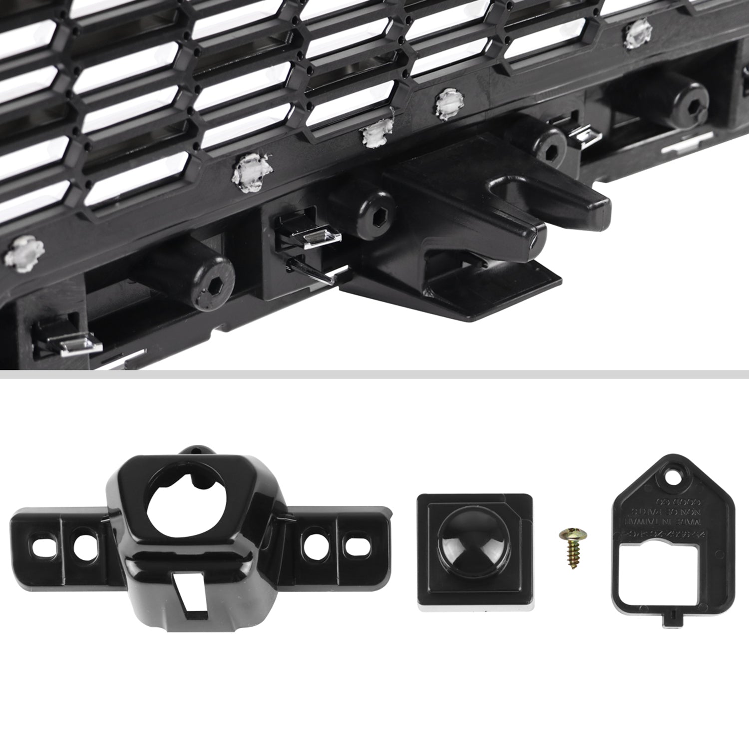 2021-2023 GMC Yukon/Yukon XL Denali Style Front Chrome Mesh Grille