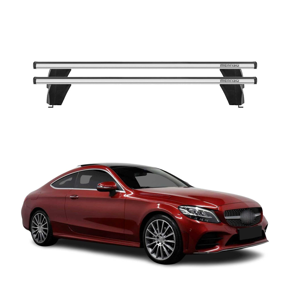 Class C Rear Rack Roof Racks for Mercedes-Benz C-Class 2017-2023 | OMAC – OMAC USA