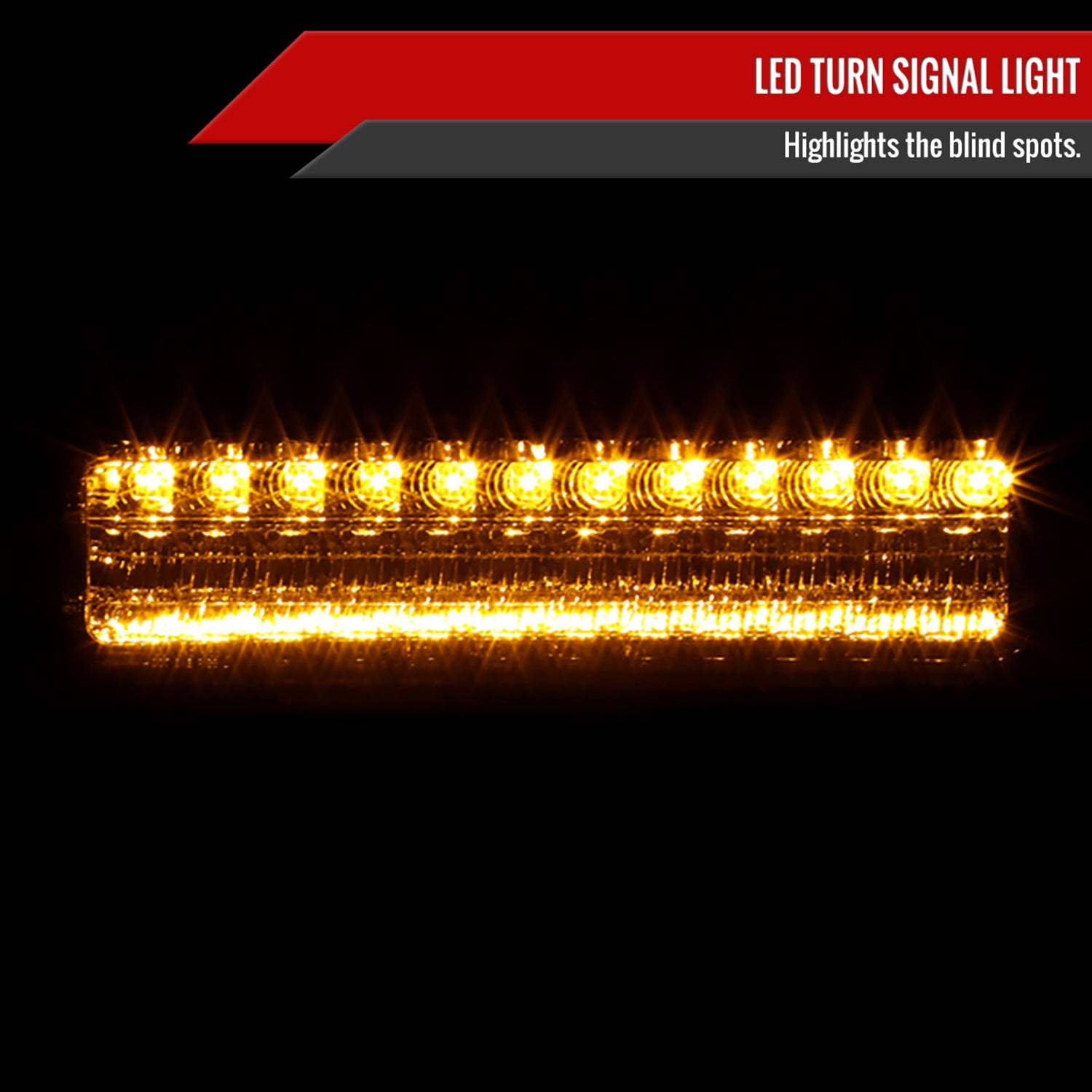 1988-1998 Chevy Blazer/Tahoe/Silverado/Sierra/Yukon LED Bumper Lights Smoke