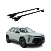 2024-2026 Chevrolet Trax Roof Rack Cross Bars Luggage Carrier Black 2Pcs