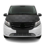 2016-2024 Mercedes Metris Car Bonnet Mask Hood Bra Chequered